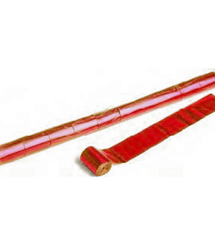 TCM FX - Metallic szalag 20m x 5cm - Red